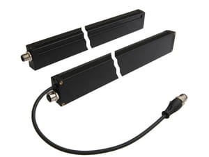 OY410024, Optical sensor,light barrier24 40x980x20,5/field938, 24V DC,analog U/I,Sn:300-4000,M12-cable plug 4p, IPF ELECTRONIC