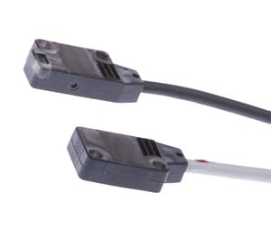 OYQ40100, Czujnik optyczny, schranke 14, 5x4, 5x10, 12-24V DC, 50mA, Sn:150, 2m kabel, IPF ELECTRONIC