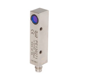 PE130271, Laser sensor,receiver 12x64x14,Bl0,3, 12-32V DC,100mA,M8-plug, IPF ELECTRONIC