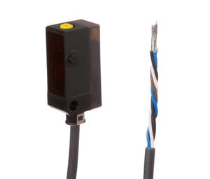 PE140400, Laser sensor,receiver 12x31,8x14, 11-30VDC,100mA,Sn:8m,2m cable, IPF ELECTRONIC