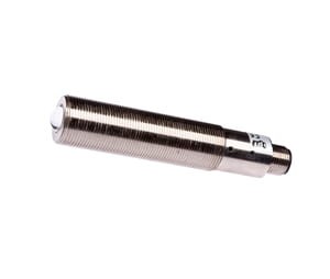 PE180121, Czujnik laserowy,odbiornik,spez M18x1/90lg,Bl1,0, 12-32VDC,d100mA,a0-10V,Sn:5m,M12-wtyczka 4p, IPF ELECTRONIC