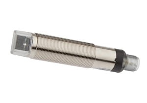 PE180428, Czujnik laserowy,odbiornik90Â° M18x1/93,5lg, 10-30V DC,100mA,Sn:50m,M12-wtyczka4pol, IPF ELECTRONIC