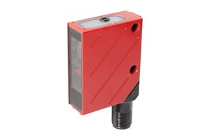 PE380523, Czujnik laserowy,odbiornik 15x48x38, 10-30VDC,100mA,Sn:100m,M12-wtyczka5pol, IPF ELECTRONIC