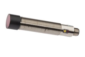 PE991379, Laser sensor,receiver M18x1/106lg,Bl16x1, 12-32VDC,55/25mA,Sn10m,M12-plug 4p,poti, IPF ELECTRONIC