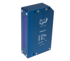 PESI0161, Laser sensor,receiver, row 75x125x30,span.72mm, 24VDC±10%,3xPP,a4-20mA,Sn:2000mm,Resolution 30µm,Socket, IPF ELECTRONIC