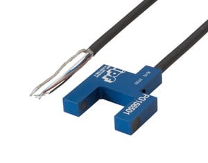 PG156501, Czujnik laserowy, widełkowe/15 31, 5x29x6, Kl1, IR, 12-30V DC, 100mA, pnp/npn, 1mKabel, IPF ELECTRONIC