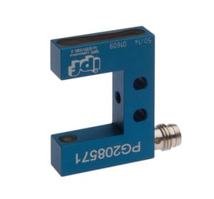 PG208571, Czujnik laserowy, widełkowe/20 28x39x8, Kl1, IR, 12-30V DC, 100mA, pnp/npn, M8-wtyczka 4-pin, IPF ELECTRONIC