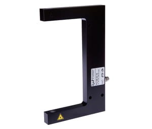 PGKB0370, Czujnik laserowy, widełkowe/120 90x150x12, 10-35V DC, 200mA, Klasa 1, M8-wtyczka, IPF ELECTRONIC