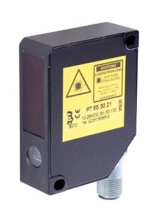 PT653021, laser sensor, analog 20, 4x65x50, 12-28V DC, Sn30-130, lines, M12plug 5-pin, IPF ELECTRONIC