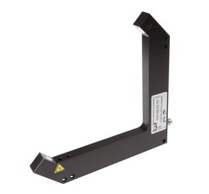 PWKB0370, Czujnik laserowy, kątowyl/120 146x146x12, 10-35V DC, 200mA, Klasa 2, M8-wtyczka, IPF ELECTRONIC