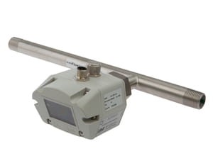SL900020, Airflow sensor,flow rate R1/2",LCD, 18-36V DC,a4-20mA,RS485,Impuls,2xM12-Stckr5pol, IPF ELECTRONIC