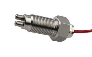 SL90A216, Airflow sensor120° G1/2,48long, Connection to amplifier,2m PTFE-cable,V4A, IPF ELECTRONIC