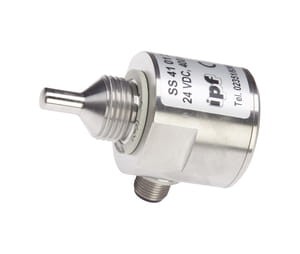 SS410124, Flow sensor,40rdx67 G1/2, 31, 24V DC,400mA,M12-plug,V4A, IPF ELECTRONIC
