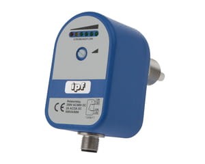 SS450820, Flow sensor,50x78x108 G1/2,48long, 24V DC,relay,M12-plug 4pol,V4A, IPF ELECTRONIC