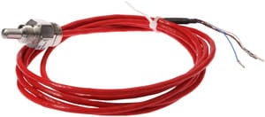 SS89C862, Flow sensor,short G1/4,25long, Connection to amplifier,2m cable,Hastelloy C22, IPF ELECTRONIC