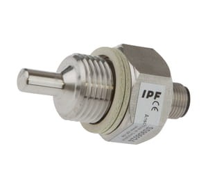 SS906024, Czujnik przepływu, krótki G1/2, 30dł,, Anschluß an wzmaczniacz, M12 wtyczka 4-pin, V4A, IPF ELECTRONIC