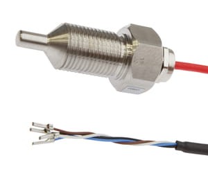 SS906082, Flow sensor120° G1/2,47long, Connection to amplifier,10m cable,V4A, IPF ELECTRONIC