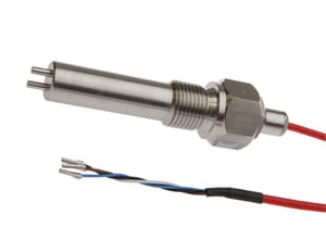 SS90C912, Flow sensor 160° G1/2,100long, Connection to amplifier,2m FEP-cable,V4A, IPF ELECTRONIC