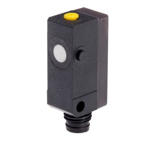 UT140370, Czujnik ultradźwiękowy, odbiciowy 12x27x14, teach, 12-30V DC, 200mA, Sn:10-200, M8 wtyczka4p, IPF ELECTRONIC