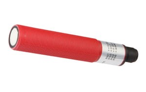 UT18002F, Czujnik ultradźwiękowy M18x1/100dł,, teach, 15-30V DC, 4-20mA, Sn:80-1500, M12-wtyczka 5-pin, IPF ELECTRONIC