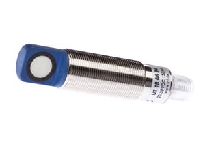 UT18A694, Czujnik ultradźwiękowy,ta Wtyczka90°, M18x1,teach, 20-30VDC,150mA,pnp,Sn:50-200,M12 Wtyczkar, IPF ELECTRONIC