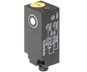 UT210070, Czujnik ultradźwiękowy , analogowy 20x42x15, teach, 15-30VDC, 4-20mA, Sn:20-200, M8 wtyczka4p, IPF ELECTRONIC