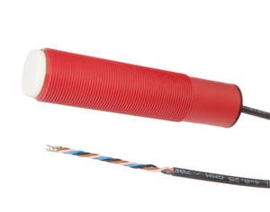 UT300000, Czujnik ultradźwiękowy M30x1,5/128dł.,teach, 15-30V DC,4-20mA,Sn:300-3500/2mkabel, IPF ELECTRONIC