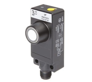 UT98C540, Czujnik ultradźwiękowy,ta Wtyczka 65x30x31, 15-30V DC,200mA,pnp,no,Sn:100-1000,M12-Wtyczka, IPF ELECTRONIC