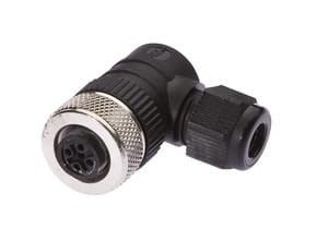 VK003020, cfromle socket M12,cfromle 3-6,5round, angulated,screw,4pins, IPF ELECTRONIC