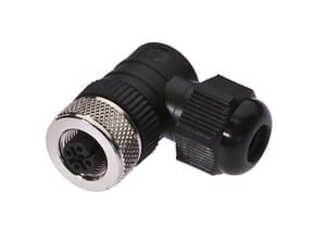 VK003C20, cfromle socket M12,cfromle 4-8round, angulated,screw,4pins, IPF ELECTRONIC