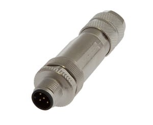 VK003Y29, cfromle plug M12,cfromle 5-8round, straight,screw,5pins,  shielded, IPF ELECTRONIC
