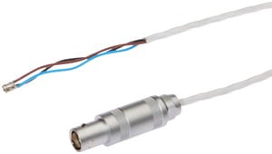 VK200941, cfromle socket 2m,3x0,25²,Teflon,lemo, straight,3 wires, IPF ELECTRONIC