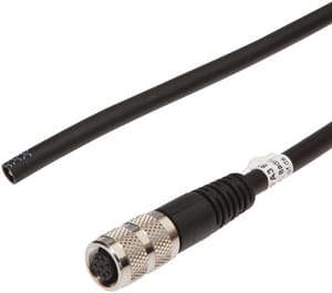 VK20A395, cfromle socket 2m,Binder, straight,8 wires, IPF ELECTRONIC