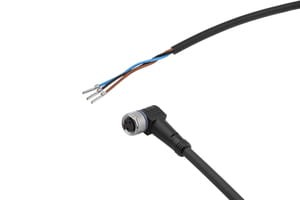 VK20C924, cfromle socket  connection cfromle 2m, 2xM8-socket straight 3/4p,Binder-Stckr 7p, IPF ELECTRONIC