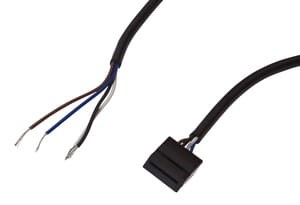 VK30A306, cfromle socket 3m,4x0,18mm² 13x6x15, straight,4- wires, IPF ELECTRONIC