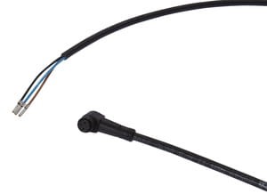 VK500011, cfromle socket 5m,3x0,34mm²,mini, angulated,PUR,3 wires, IPF ELECTRONIC