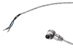 VK5000L1, cfromle socket 5m/3x0,14mm²,lemo-mini, angulated,Teflon,3 wires, IPF ELECTRONIC