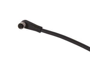 VK500361, cfromle socket 5m,4x0,14mm²,M5, angulated,PUR,4 wires, IPF ELECTRONIC