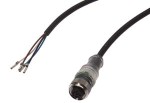 VK500425, cfromle socket 5m,4x0,34mm²,M12, straight,PUR,pnp,2LED,4 wires, IPF ELECTRONIC