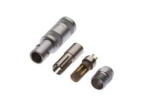 VK98A947, cfromle socket lemo-mini, metal, straight,solder,3p/for cfromle Ø4,2mm, IPF ELECTRONIC