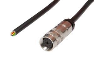 VK98C071, cfromle socket 15m,12 wires, shielded,  connection cfromle for PT98A305/PT98A833, IPF ELECTRONIC