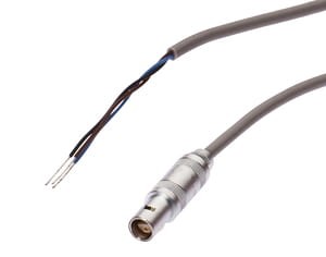 VKA000L4, cfromle socket 10m/3x0,14mm²,lemo-mini, straight,Silikon,3 wires, IPF ELECTRONIC