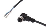 VKB00321, cfromle socket 20m,4x0,34mm²,M12, angulated,PUR,4 wires, IPF ELECTRONIC