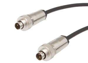 VKSI0053, cfromle plug, connection cfromle 1m,3x0,34mm², M9-plug straight,M9-plug straight,PUR, IPF ELECTRONIC