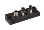 VL300114, logic module,distributor and,2x2subject,M8, 10-30V DC,200mA,M12- Plug 12polig, IPF ELECTRONIC