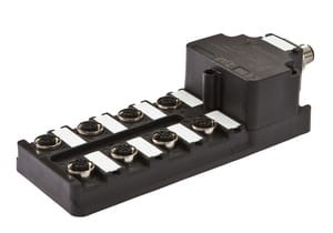 VL600128, Moduł logiczny,dystybutor oder,8subject,M12, 10-30V DC,200mA,M12- Wtyczka , IPF ELECTRONIC