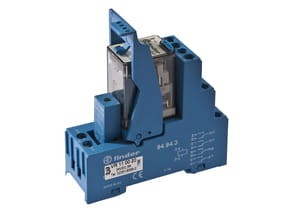 VR110020, relay compl,24VDC,5A 4changer, version,securing clip,LED display,BezSchild, IPF ELECTRONIC