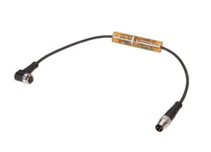 VY030170, time step sensor 1-150ms, 10-35V DC,150mA,M8-socket gewinkelt,M8-plug, IPF ELECTRONIC