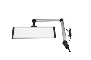 EA562100, LED task light,articulated arm,IP20 48V DC,48W,100°, white,integrated control
