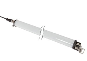 EZ280422, LED-light RGB 1020x30x25/diffus/IP54 24V DC,32W,120°,M12-plug 4 pole